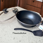 Non- Stick 24cm Cooking Wok with Spoon