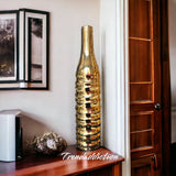 Golden Bottle Vase