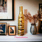 Golden Bottle Vase