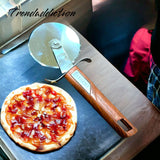 Big size pizza cutter stainless steel