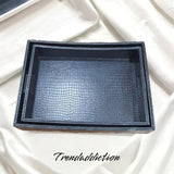 Leather Tray ( set of 2)