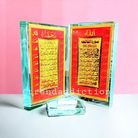 Crystal Islamic Book Religious Gift