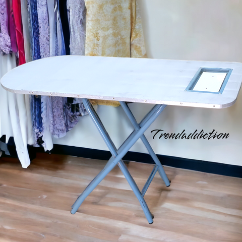 Iron Board Table With Metal Stand