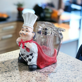 Cute Chubby chef Oil dispencer , honey jar
