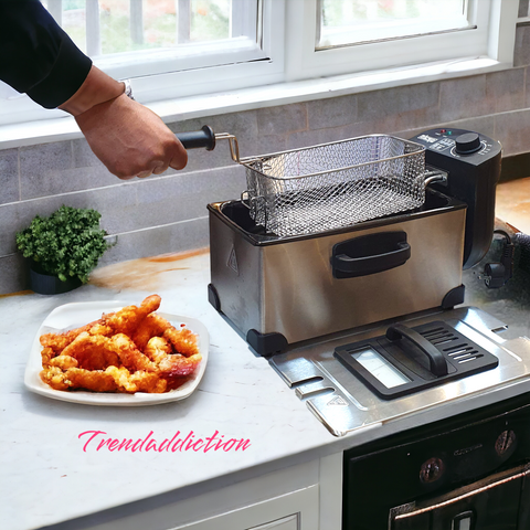 Imported stainless steel Deep Fryer 3 Liter