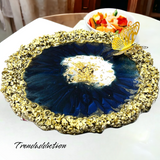 Resin Cake Stand Platter 13 inches