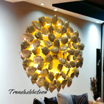 Electroplated Brass Wall Lamp