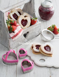Set of 3 Heart Cookie Cutters